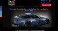 Desktop Screenshot of corvetteshoptampa.com